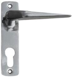  SB ajtókilincs 410 + ajtócím 55mm lővér cilinderlyukas polírozott (3986646)