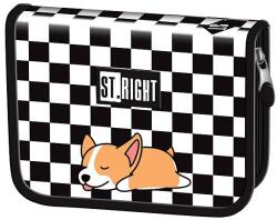 St. Majewski St. Right kihajtható tolltartó - Sleepy Corgi (664380) - gigajatek