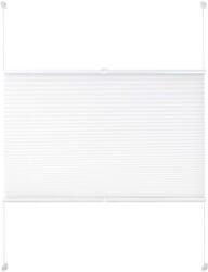 Woltu 80×100 cm feszített pliszé, fúrás nélkül, fehér - mindentjoaron