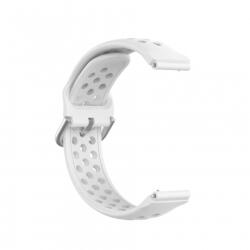 BSTRAP Silicone Dots szíj Garmin Vivoactive 4s, white (SGA007C02)