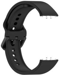 BSTRAP Silicone szíj Samsung Galaxy Fit 3, black