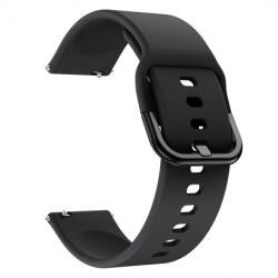 BSTRAP Silicone szíj Samsung Galaxy Watch Active 2 40/44mm, black (SSG002C01)