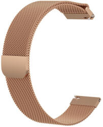 BSTRAP Milanese szíj Garmin Vivoactive 5, rose gold