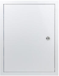 Dalap Zárható fém szervízajtó 400x600 mm, fehér (3143)