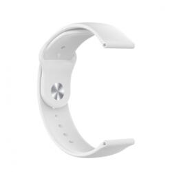 BSTRAP Silicone szíj Garmin Vivoactive 4s, white (SGA009C02)