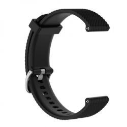 BSTRAP Silicone Bredon szíj Garmin Vivoactive 4, black (SHU001C0109)