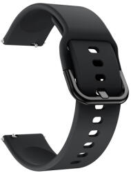 BSTRAP Silicone V2 szíj Xiaomi Watch S1 Active, black (SSG002C0110)