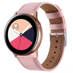 BSTRAP Leather Italy szíj Samsung Galaxy Watch 3 41mm, pink (SSG012C0301)
