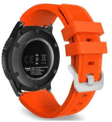 BSTRAP Silicone Sport szíj Huawei Watch GT/GT2 46mm, grep orange (SSG006C2603)