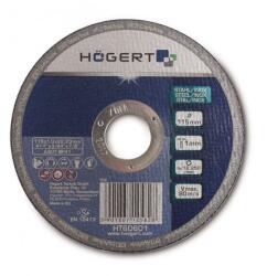 Högert Technik HT6D602 Fém/inox csiszolókorong, 125 mm, ultra vékony 1, 0 mm (HT6D602)