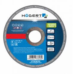 Högert Technik HT6D632 Metal Inox vágótárcsák 10 db 125x1, 6x22, 23 (HT6D632)