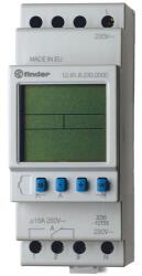 Finder Kapcsolóóra digitális 1-csatorna napi heti váltó 16A 2TE 12.91. 8.230. 0000 FINDER (129182300000)