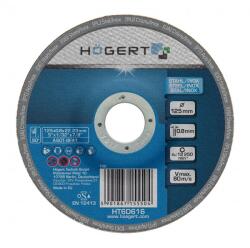Högert Technik HT6D616 Inox csiszolókorong, 125 mm, ultra vékony 0, 8 mm (HT6D616)