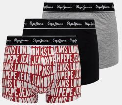 Pepe Jeans boxeralsó AO LOGO 3 db fekete, férfi, PMU11167 - fekete L