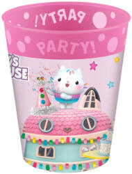 Procos Gabby's Dollhouse, Gabi babaháza pohár, műanyag 250 ml PNN95819 (PNN95819)
