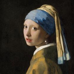 Ambiente Girl with The pearl Earring papírszalvéta 33x33cm, 20db-os