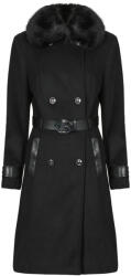 GUESS Paltoane Femei AMELIA DOUBLE BREAST BELT COAT Guess Negru EU S