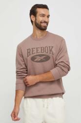 Reebok felső barna, férfi, nyomott mintás - barna XL