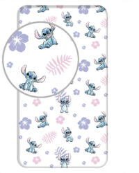  Disney Lilo és Stitch, A csillagkutya White gumis lepedő 90x200 cm (JFK033357) - oliviashop