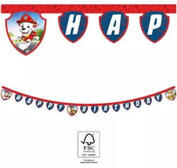  Mancs Őrjárat Rescue Heroes Happy Birthday felirat FSC 2 m (PNN95607)