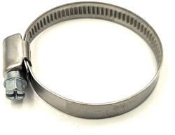  Tömlőszorító bilincs 25-40/9mm(1-1 5/8) Anyag: W2 (inox pánt+acél csavar) (53149)