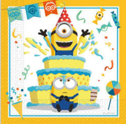 Procos Minions 2 The Rise of Gru, Minyonok szalvéta 20 db-os 33x33 cm (PNN92136)