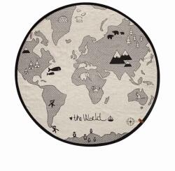 OYOY szőnyeg The World Rug - szürke Univerzális méret
