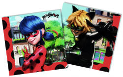 Procos Miraculous Ladybug, Katicabogár és fekete macska kalandjai szalvéta 20 db-os (PNN91346)