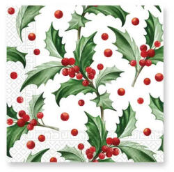 Procos Branches, Karácsony szalvéta 20 db-os 33x33 cm (PNN92871)