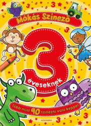 Alexandra Mókás színező 3 éveseknek - kreativjatek