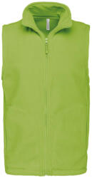 Kariban Férfi LUCA polár mellény, Kariban KA913, Lime-L (ka913li-l)