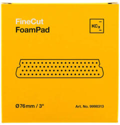 Koch Chemie Burete Mediu Abraziv Koch Chemie Fine Cut Foam Pad, Yellow, 76mm (9998313)