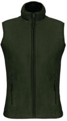 Kariban Női MELODIE polár mellény, Kariban KA906, Forest Green-4XL (ka906fo-4xl)