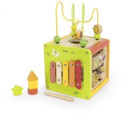 Viga Toys Cub cu activitati 5-in-1, viga (44716) - bekid