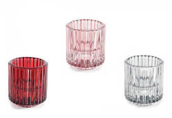 Decorer Set 9 candele sticla 5.5x6 cm (A80.19.17)