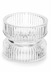 Decorer Set 8 suporturi lumanari sticla 9x6.5 cm (A80.19.79)