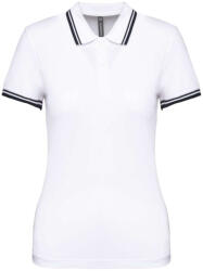 Kariban KA273 NŐI 2 CSÍKOS RÖVID UJJÚ PÓLÓING (ka273wh/nv-2xl)