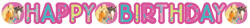 Amscan Banner Happy Birthday - Cai minunați
