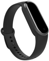 gigapack Pótszíj (egyedi méret, szilikon, állítható) FEKETE Xiaomi Mi Band 5, Xiaomi Mi Band 6 (GP-97874)