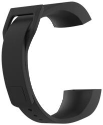 gigapack Pótszíj (egyedi méret, szilikon, állítható) FEKETE Xiaomi MI Band 4C (GP-126415)
