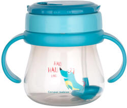 Canpol babies Чаша със сламка Canpol - 250 ml, Синя (56/517c)