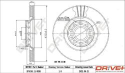 Dr! ve+ Disc frana Dr! ve+ DP1010.11. 0838 - automobilus