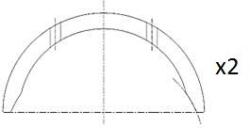 FAI AutoParts Saiba distantier, arbore cotit FAI AutoParts BT3007-STD - automobilus