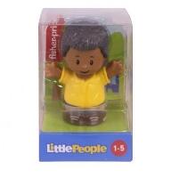 Mattel Mattel: Fisher Price: Little People - Citromsárga pólós , szürke hajú figura (DVP63-HCB47)