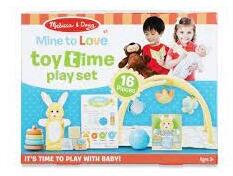 Melissa and Doug Melissa and Doug: m and d, babák és babaházak, baba játszószőnyeg játékokkal (41706)