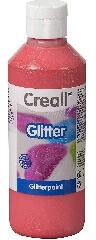 Creall Creall: Hobbyfesték glitteres 250 ml piros (01205)