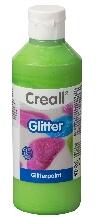 Creall Creall: Hobbyfesték glitteres 250 ml zöld (01210)