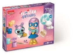 Maped Maped Creativ: Gipszkiöntő készlet formákkal és festékkel, MAPED CREATIV "Plaster Friends Girly (907219)