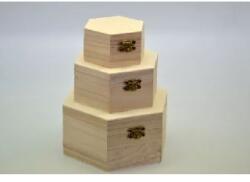  Doboz szett 3 db-os octime nagy: átm: 16cm M: 8cm kicsi: átm: 9, 1cm M: 4, 5cm (355093)