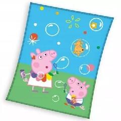 Carbotex Carbotex: Peppa malac: Korall takaró - 130 x 170 cm (PP213039-KOC-T)
